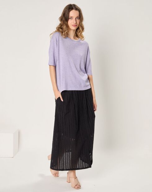 Pull Manon violet
