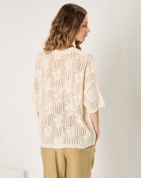 Pull Pauline écru