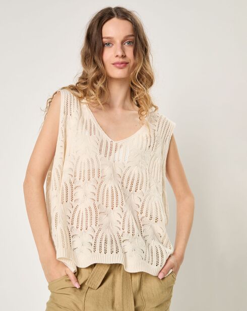 Pull Julia écru