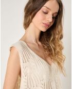 Pull Julia écru