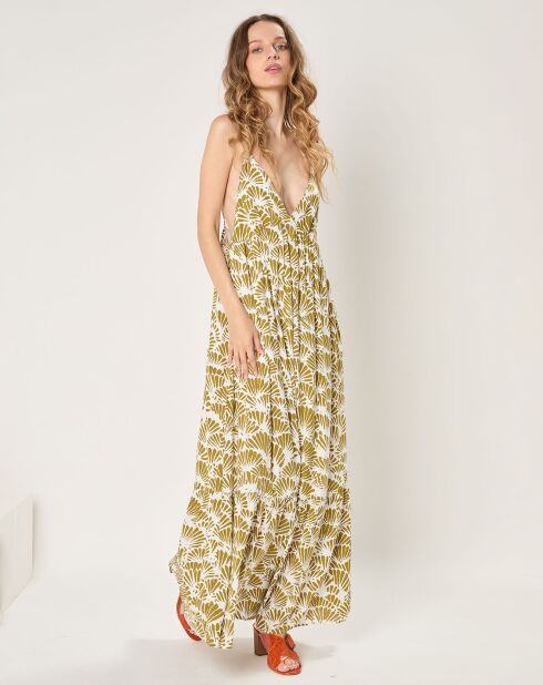 Robe Agathe khaki