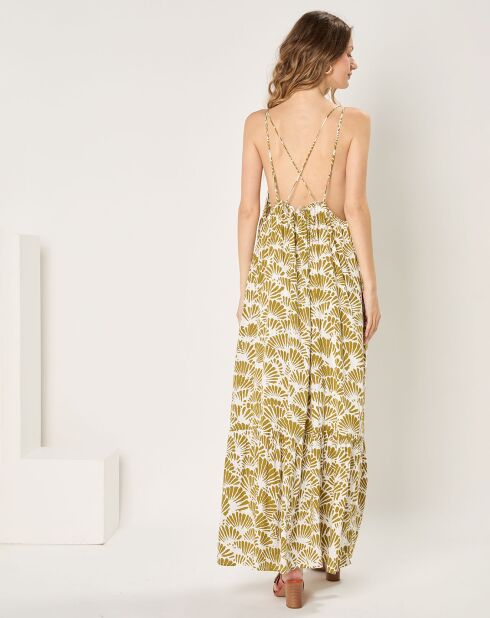 Robe Agathe khaki