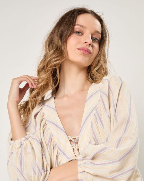 Robe Yasmine violette