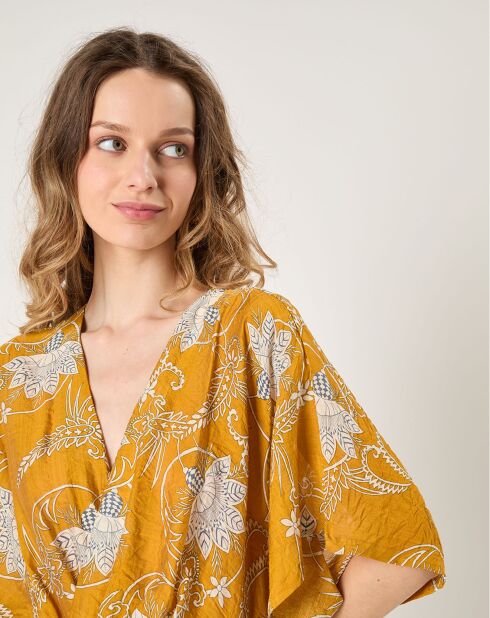 Robe Mia caramel