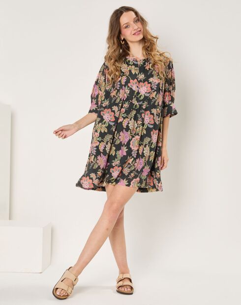 Vestido negro Albane