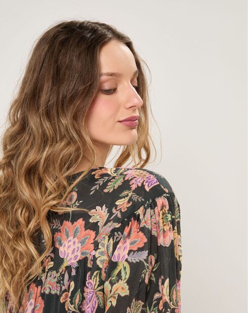 Vestido negro Albane