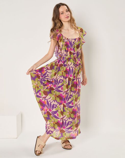 Robe Amelie violette