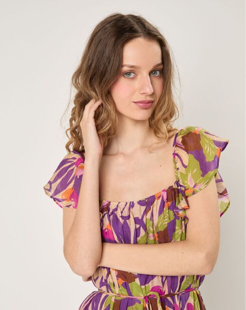 Robe Amelie violette