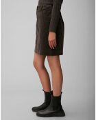 Jupe en Velours Easy marron