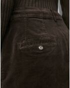 Jupe en Velours Easy marron
