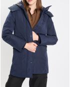 Parka courte et cintrée  Thermore bleu marine