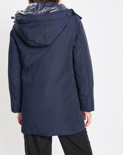 Parka courte et cintrée  Thermore bleu marine