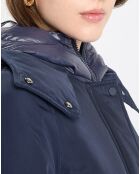 Parka courte et cintrée  Thermore bleu marine
