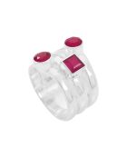 Bague Le Monde De Frida rouge