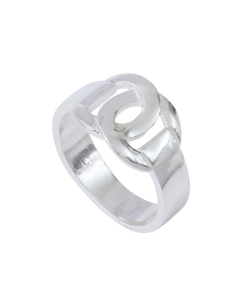 Anillo de plata atemporal