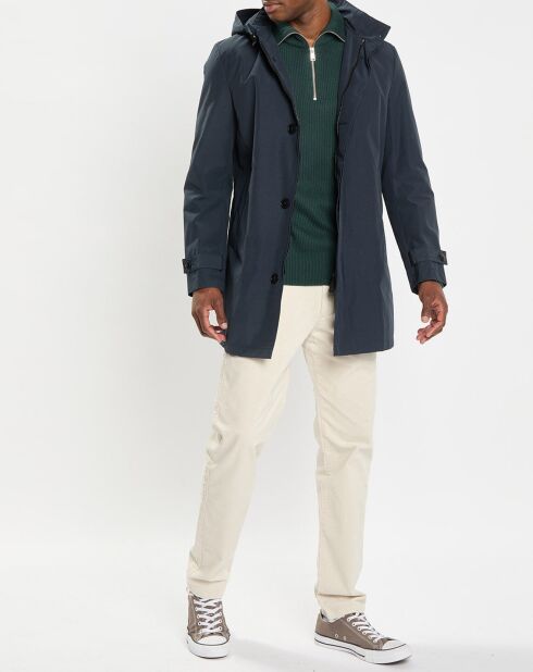 Parka Thermor Double Amovible bleu marine