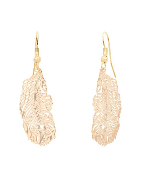 Boucles d'oreilles Myclio dorées