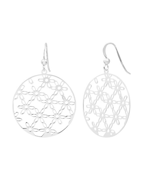 Tijdloze zilveren oorbellen