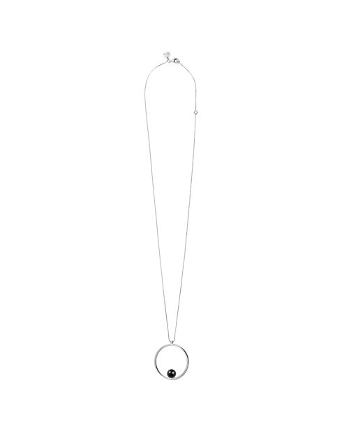 Collier Intemporel argenté/violet
