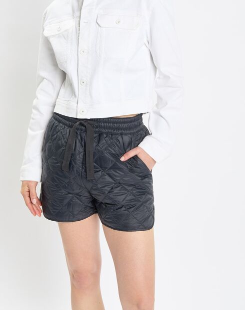 Veste en Jean crop blanche