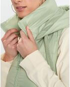 Doudoune Light sans manches vert clair