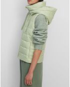 Doudoune Light sans manches vert clair