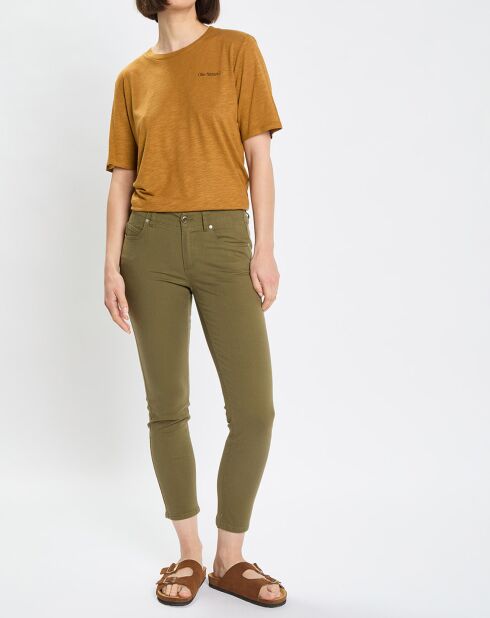 Pantalon Mavas en Coton Bio kaki