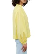 Chemise Col V en Coton Bio jaune