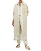 Gilet Maxi beige