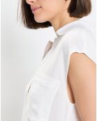 Robe Polo 100% Lin Longue Kl écrue