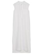 Robe Polo 100% Lin Longue Kl écrue