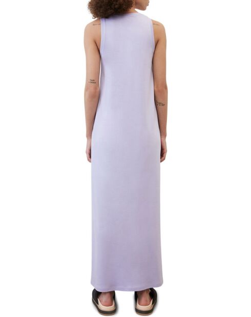 Robe maxi violet clair