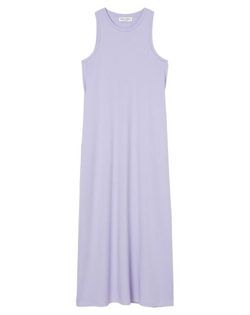 Robe maxi violet clair
