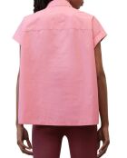 Chemise regular manches courtes rose