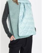 Echarpe matelassée Padded bleu clair