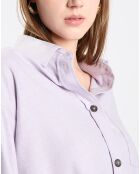 Surchemise en Laine mélangée violet clair