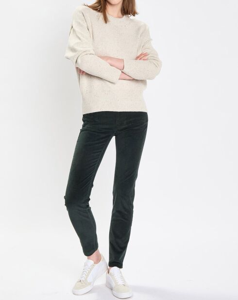 Pantalon en Velours côtelé Lulea vert foncé