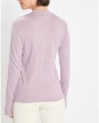 T-Shirt 100% Coton Bio violet clair