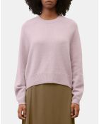 Pull en Laine mélangée manches raglans violet clair