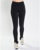 Legging zippé noir