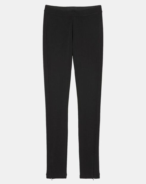 Legging zippé noir