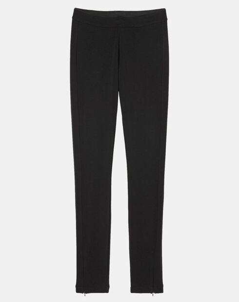 Legging zippé noir