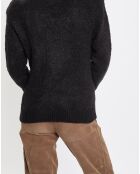 Pull en Laine & Alpaga mélangés noir
