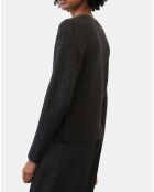 Pull en Laine & Alpaga mélangés noir