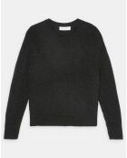 Pull en Laine & Alpaga mélangés noir