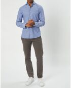 Pantalon Coton Bio Stig Tappered Leger gris foncé