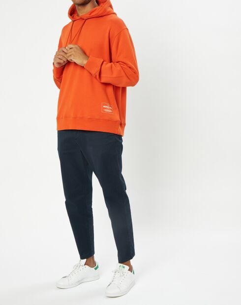 Pantalon Belsbo Jogger Coton Organic bleu marine