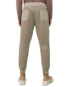 Jogging Bimatière Coton Organic camel