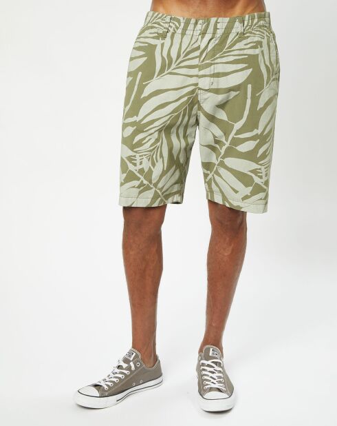 Short Eksjo en Coton bio kaki clair