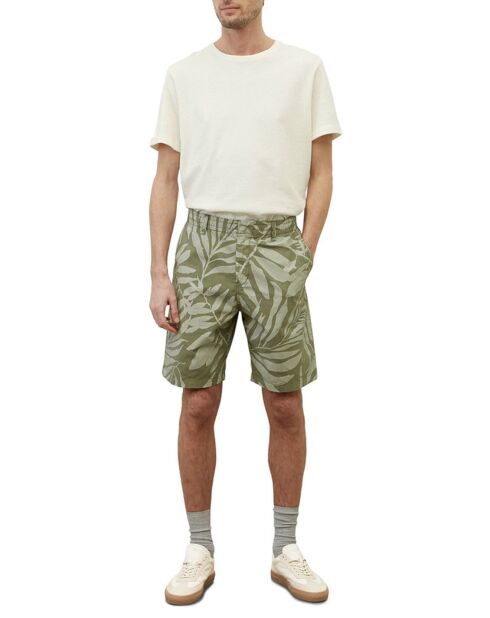 Short Eksjo en Coton bio kaki clair
